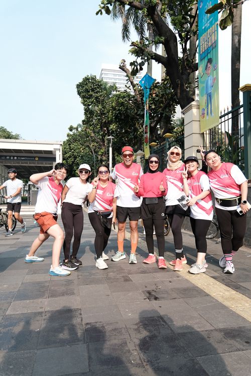 Race photo from Smartfren Run 2024 Vibes
