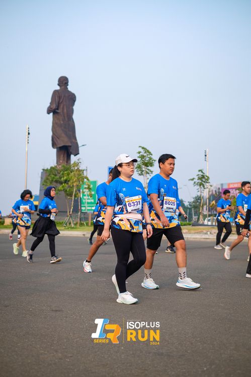 Race photo from ISOPlus Run 2024 Jakarta