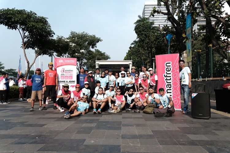 Race photo from Smartfren Run 2024 Vibes