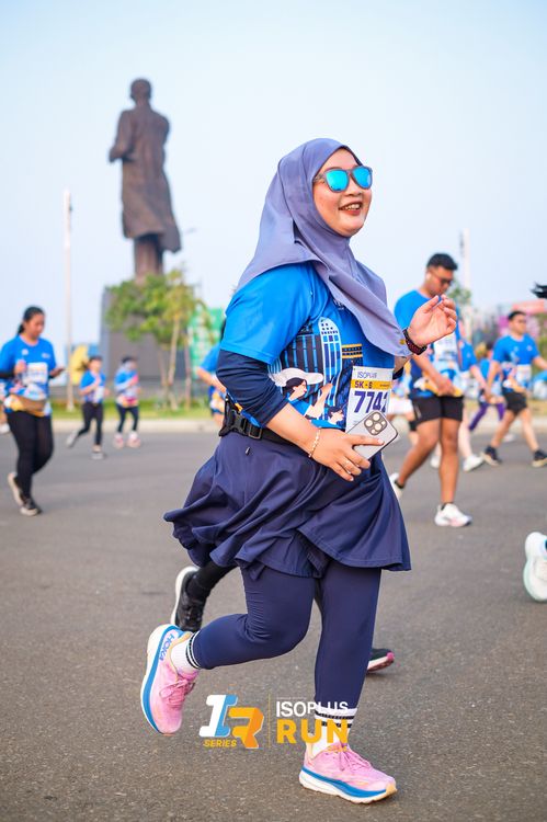 Race photo from ISOPlus Run 2024 Jakarta