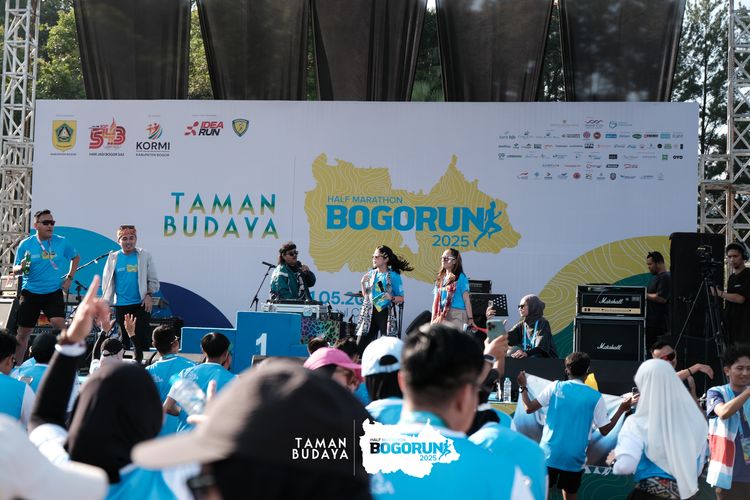 Race photo from Taman Budaya x BOGORUN 2025