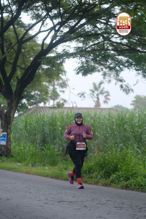 Race photo from Kediri Half Marathon 2025