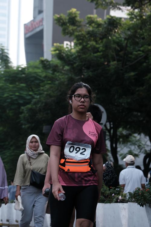 Race photo from Assurance Fun Run 2024