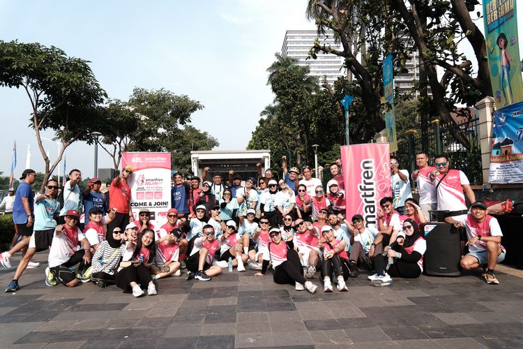 Race photo from Smartfren Run 2024 Vibes