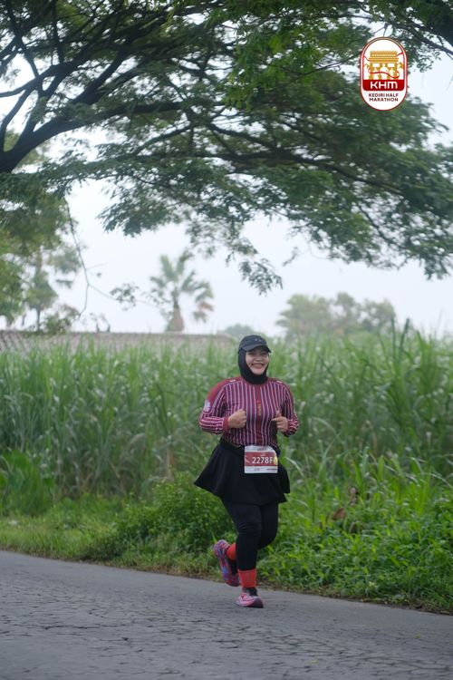 Race photo from Kediri Half Marathon 2025