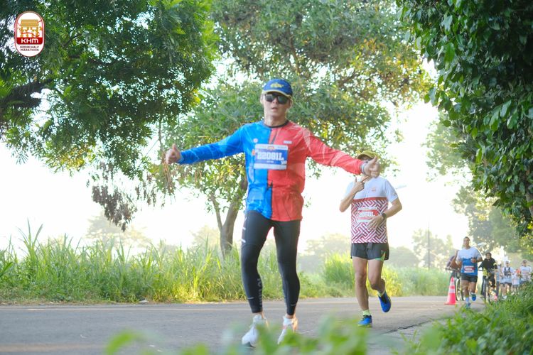 Race photo from Kediri Half Marathon 2024