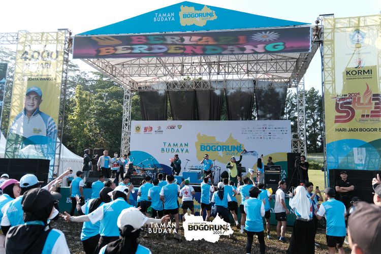 Race photo from Taman Budaya x BOGORUN 2025