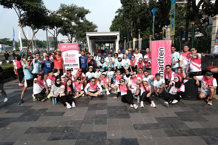 Race photo from Smartfren Run 2024 Vibes