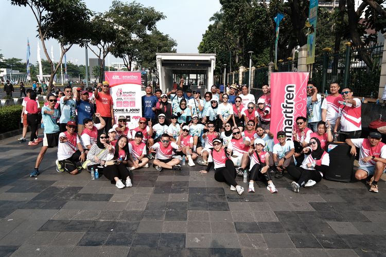 Race photo from Smartfren Run 2024 Vibes