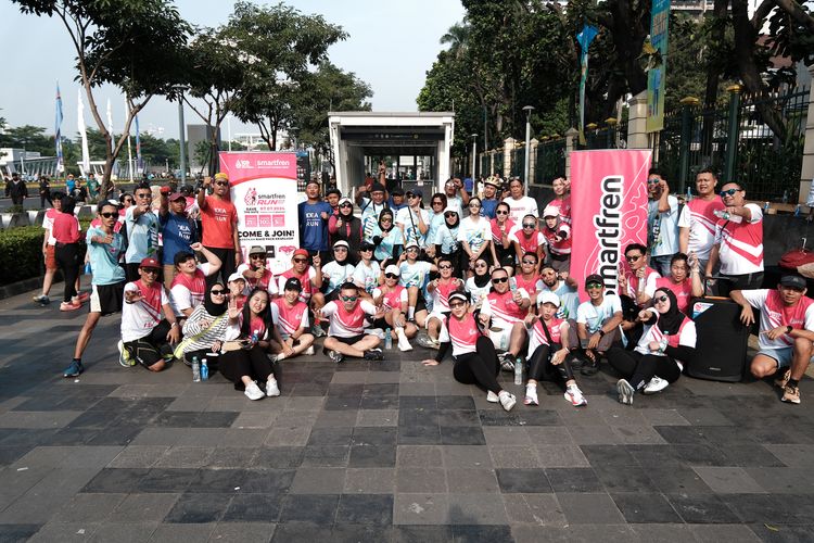 Race photo from Smartfren Run 2024 Vibes