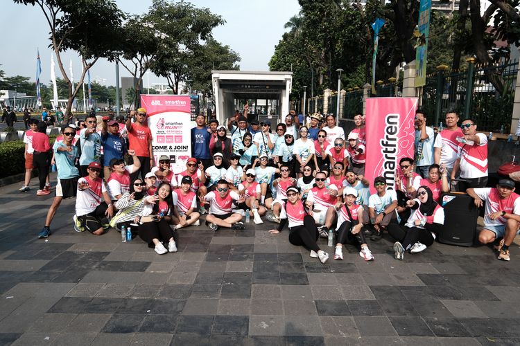 Race photo from Smartfren Run 2024 Vibes