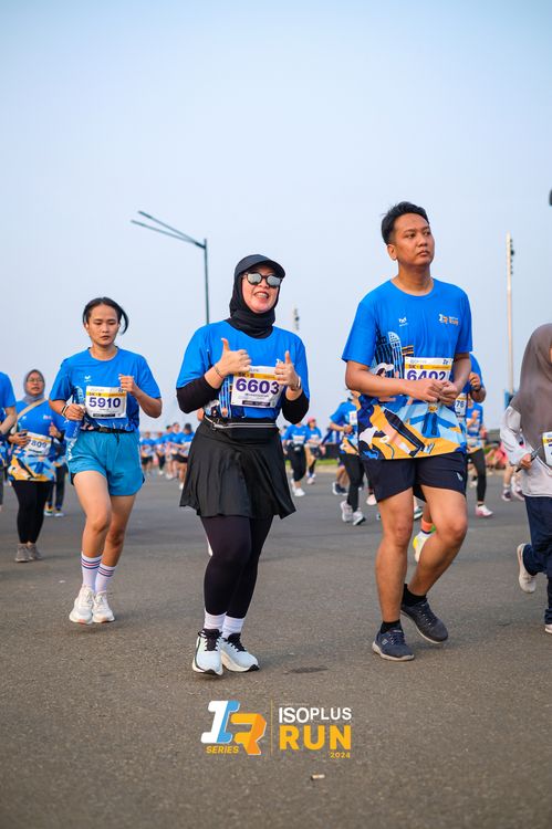 Race photo from ISOPlus Run 2024 Jakarta