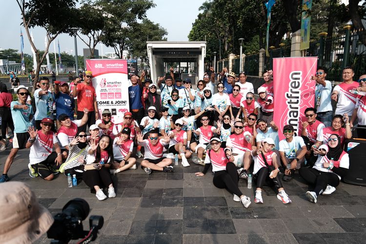 Race photo from Smartfren Run 2024 Vibes