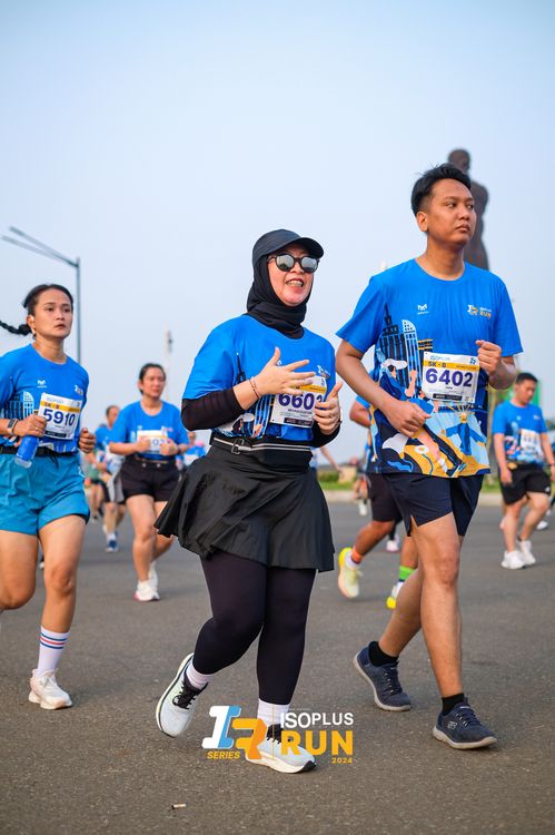 Race photo from ISOPlus Run 2024 Jakarta