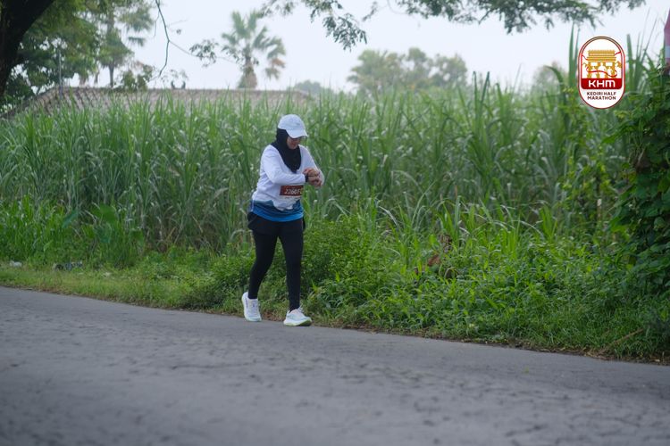 Race photo from Kediri Half Marathon 2025