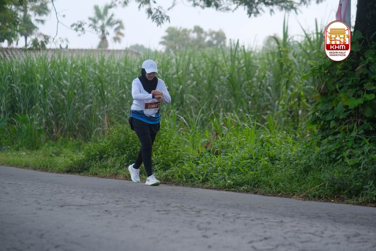 Race photo from Kediri Half Marathon 2025