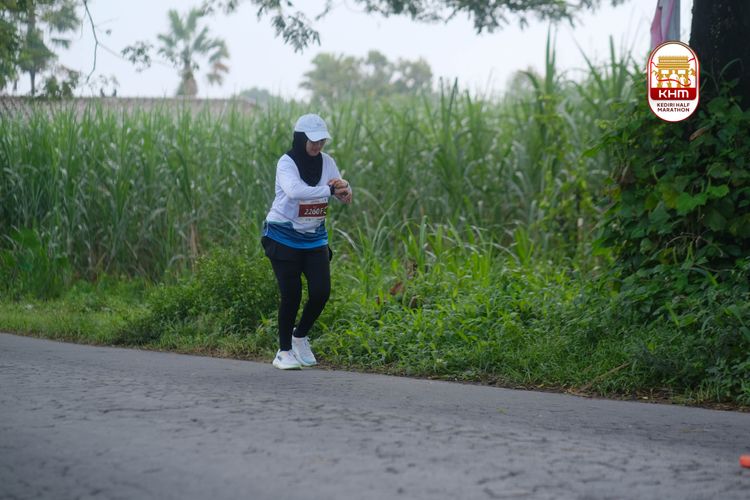 Race photo from Kediri Half Marathon 2025