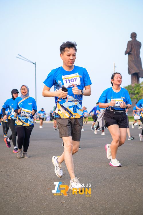 Race photo from ISOPlus Run 2024 Jakarta