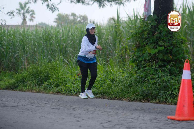Race photo from Kediri Half Marathon 2025