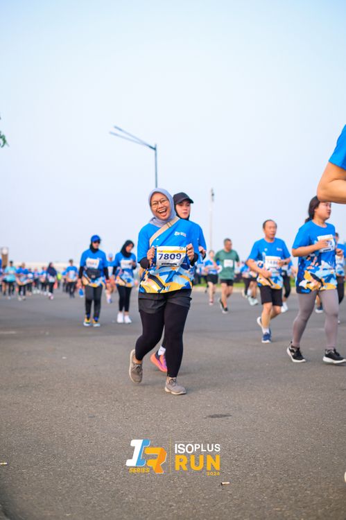 Race photo from ISOPlus Run 2024 Jakarta