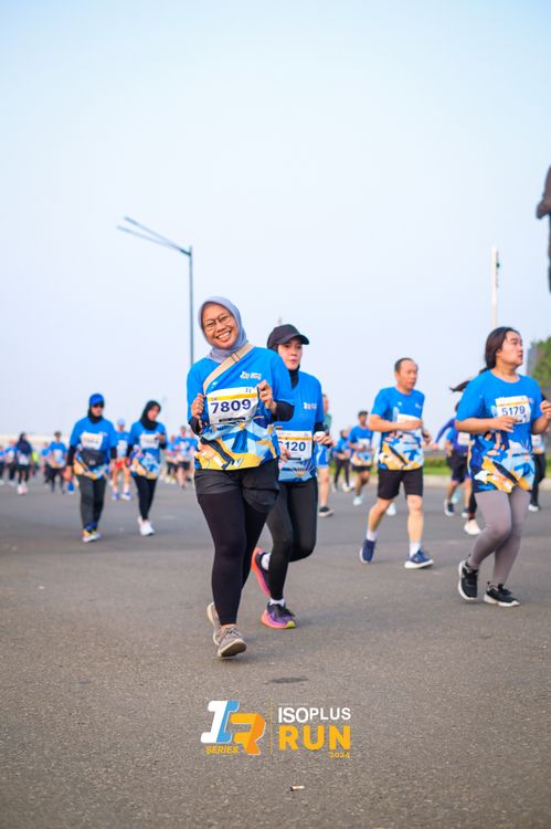 Race photo from ISOPlus Run 2024 Jakarta