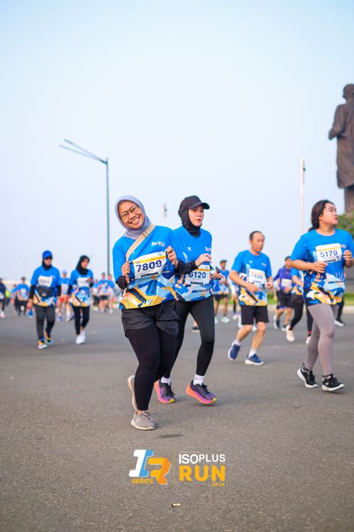 Race photo from ISOPlus Run 2024 Jakarta