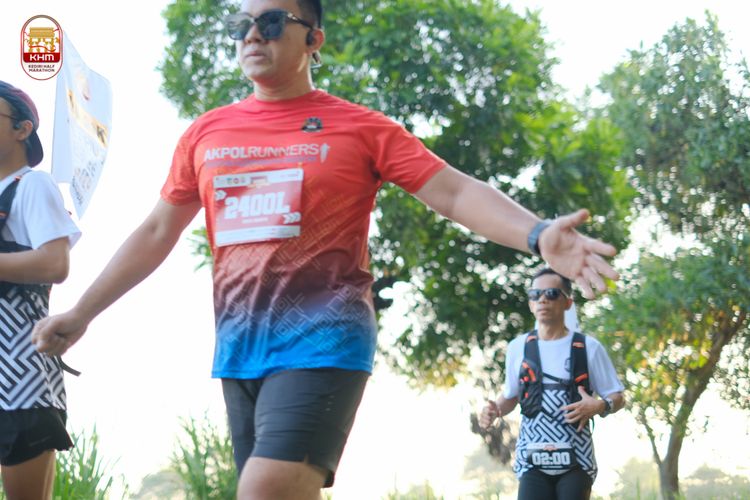 Race photo from Kediri Half Marathon 2024