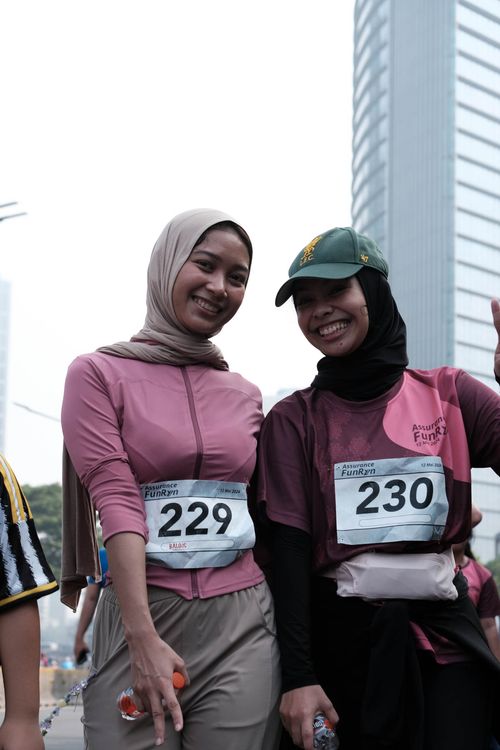 Race photo from Assurance Fun Run 2024