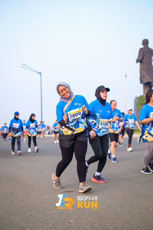 Race photo from ISOPlus Run 2024 Jakarta