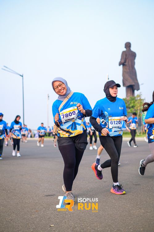 Race photo from ISOPlus Run 2024 Jakarta