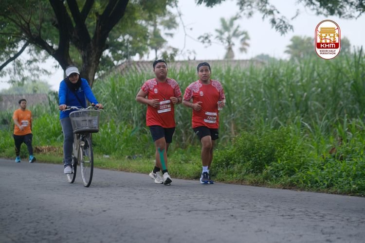 Race photo from Kediri Half Marathon 2025
