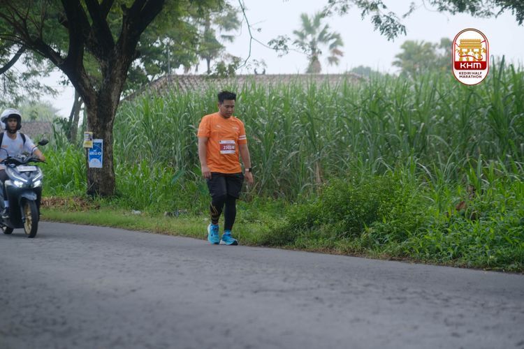 Race photo from Kediri Half Marathon 2025