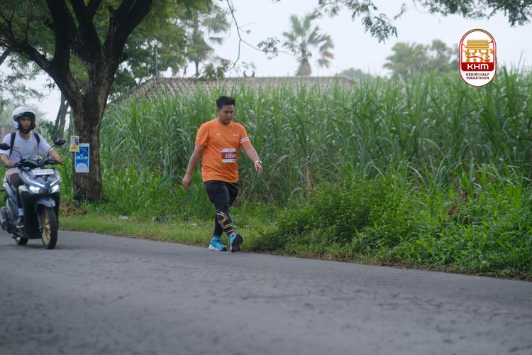 Race photo from Kediri Half Marathon 2025
