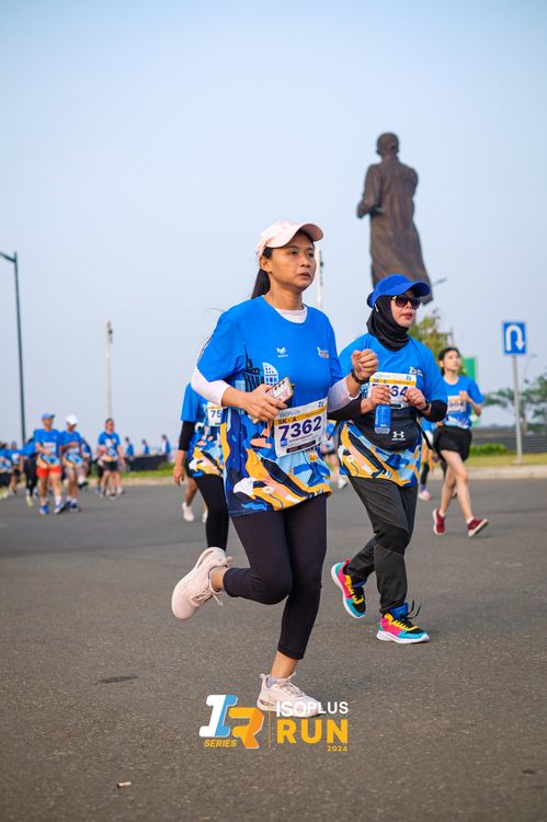 Race photo from ISOPlus Run 2024 Jakarta