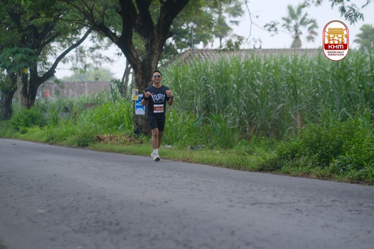 Race photo from Kediri Half Marathon 2025