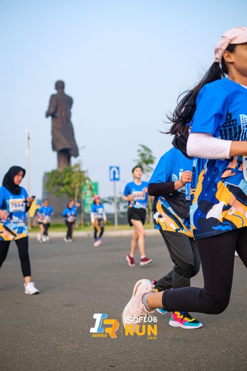 Race photo from ISOPlus Run 2024 Jakarta
