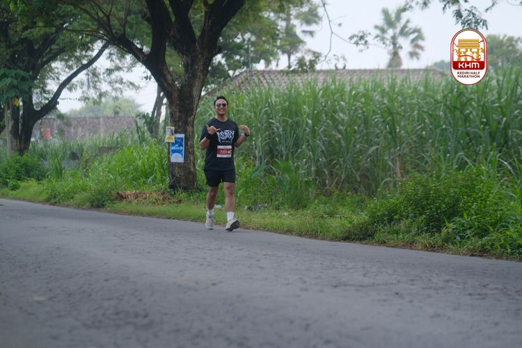 Race photo from Kediri Half Marathon 2025