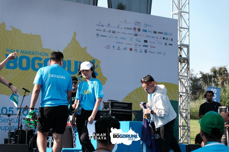 Race photo from Taman Budaya x BOGORUN 2025