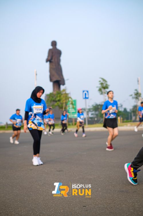 Race photo from ISOPlus Run 2024 Jakarta