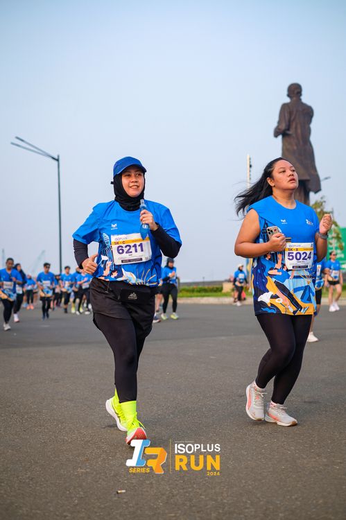 Race photo from ISOPlus Run 2024 Jakarta