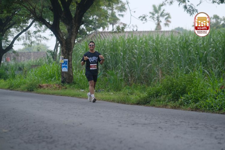 Race photo from Kediri Half Marathon 2025
