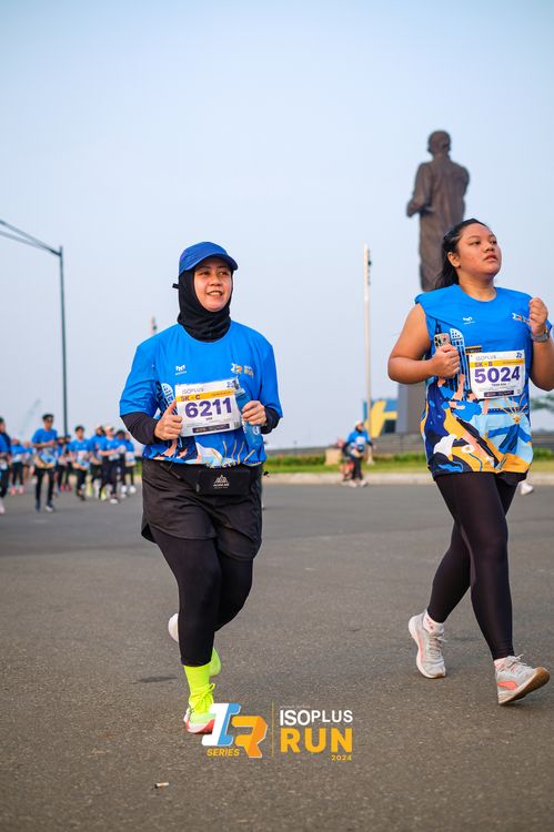 Race photo from ISOPlus Run 2024 Jakarta