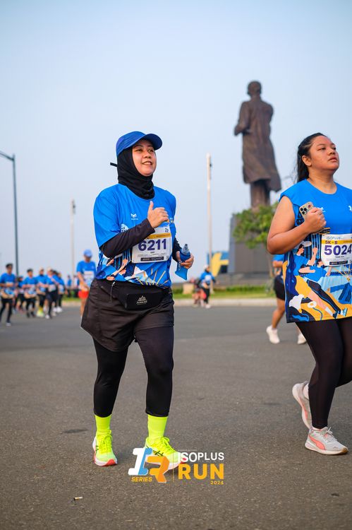 Race photo from ISOPlus Run 2024 Jakarta