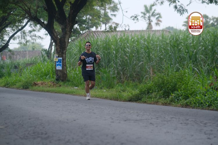 Race photo from Kediri Half Marathon 2025