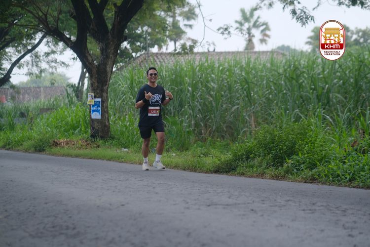 Race photo from Kediri Half Marathon 2025