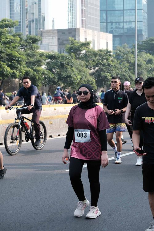 Race photo from Assurance Fun Run 2024