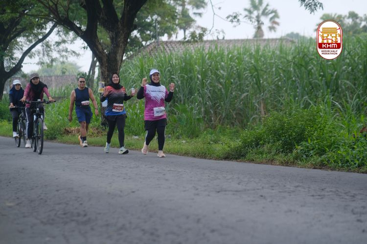 Race photo from Kediri Half Marathon 2025