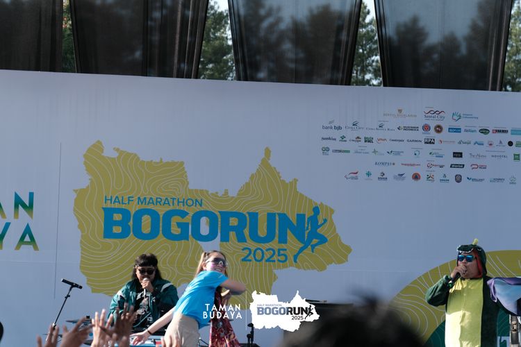 Race photo from Taman Budaya x BOGORUN 2025