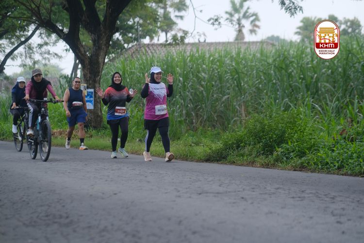 Race photo from Kediri Half Marathon 2025