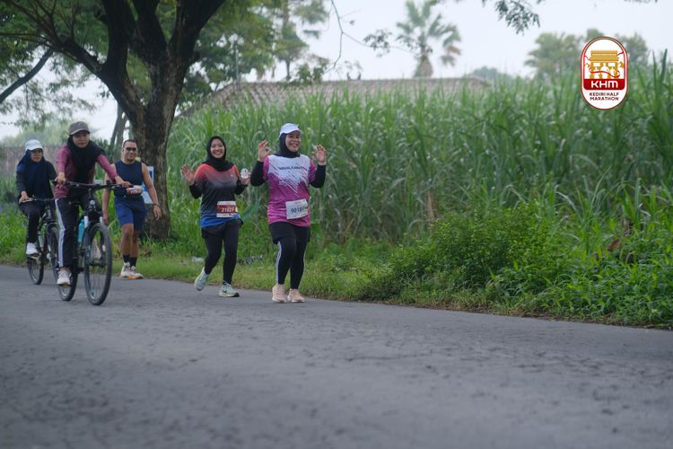 Race photo from Kediri Half Marathon 2025